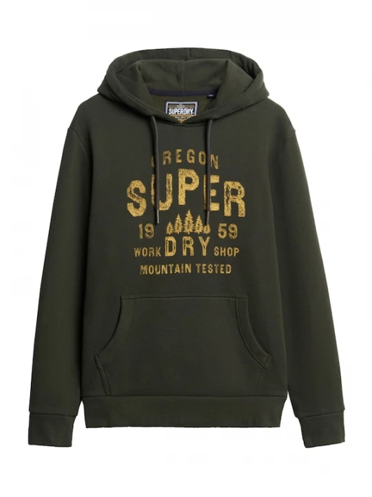 Foto van product Superdry & Co Sweatshirt kaki / olijfgroen