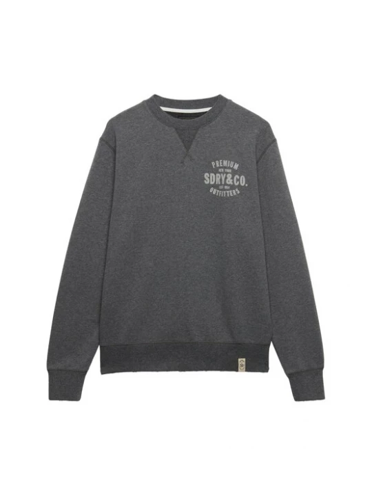 Foto van product Superdry & Co Sweatshirt lichtgrijs / donkergrijs