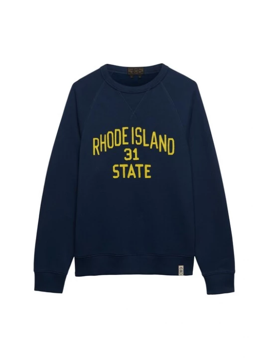 Foto van product Superdry & Co Sweatshirt 'Merchant Vintage' marine / geel