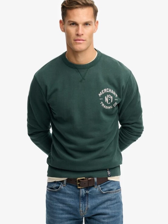 Foto van product Superdry & Co Sweatshirt spar / wolwit