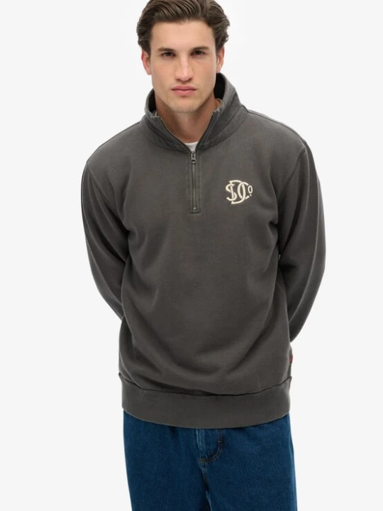 Foto van product Superdry & Co Sweatshirt stone grey