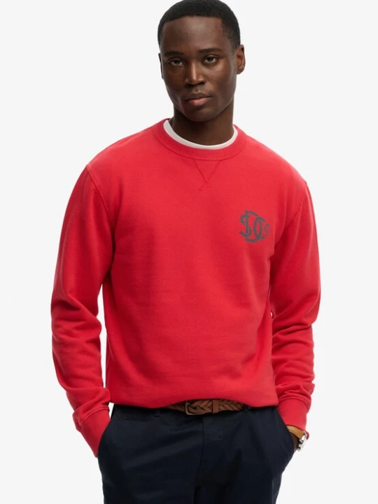 Foto van product Superdry & Co Sweatshirt 'The Merchant Store' marine / rood