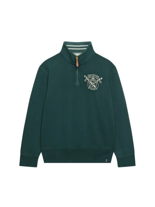 Foto van product Superdry & Co Sweatshirt 'Varsity' beige / spar