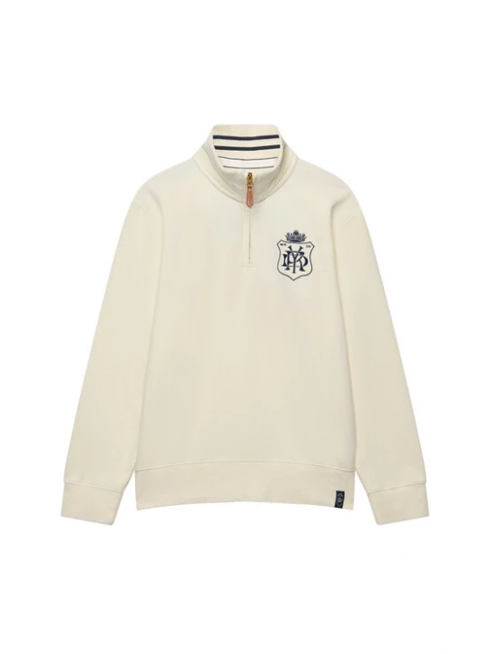 Foto van product Superdry & Co Sweatshirt 'Varsity' crème / navy