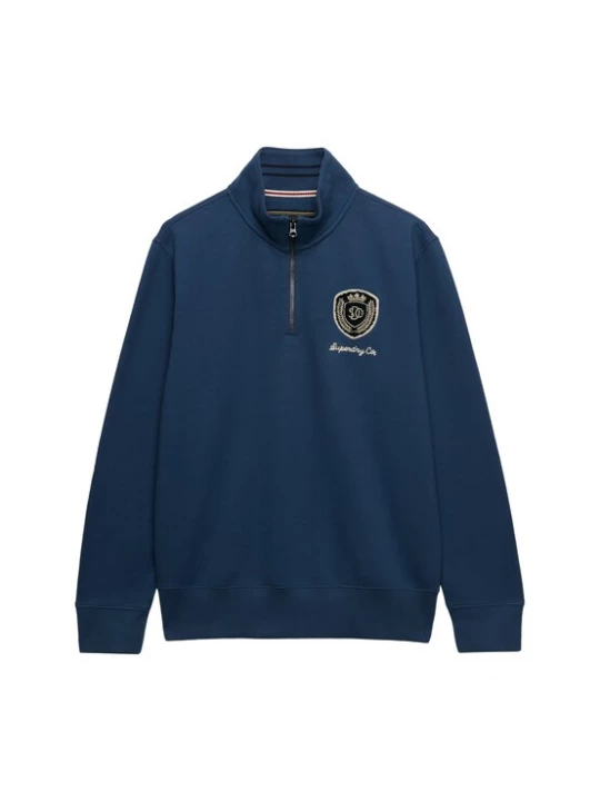 Foto van product Superdry & Co Sweatshirt 'Vintage Athletic' donkerblauw / zwart / wit