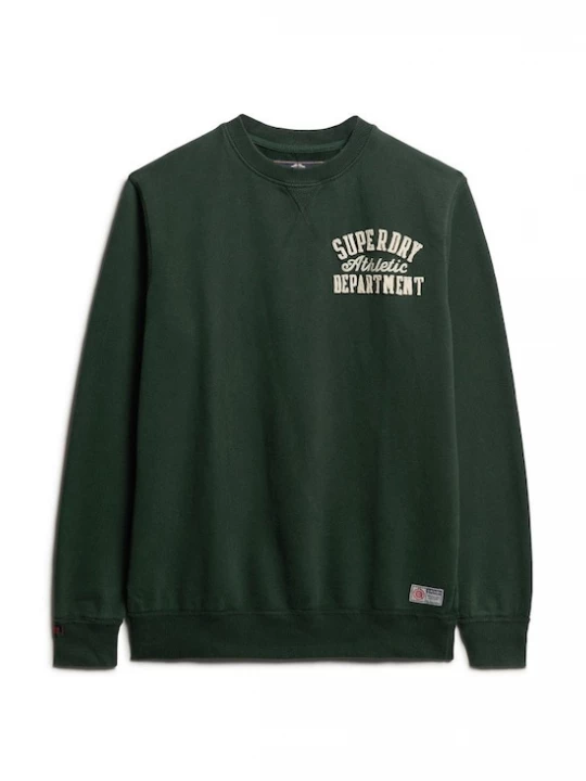 Foto van product Superdry & Co Sweatshirt 'VINTAGE ATHLETIC' donkergroen / wit