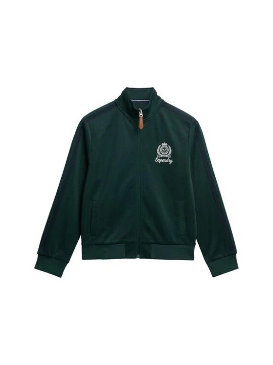 Foto van product Superdry & Co Sweatvest 'Country Club' smaragd / wit