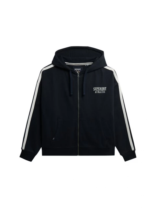 Foto van product Superdry & Co Sweatvest marine / wit