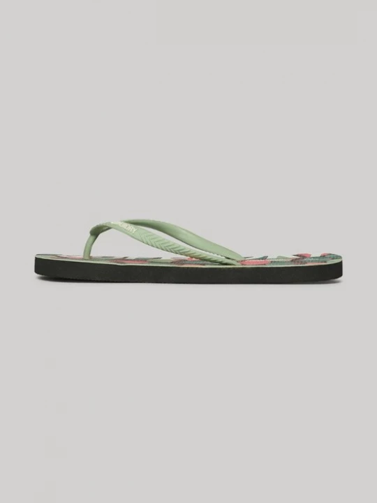 Foto van product Superdry & Co Teenslipper groen