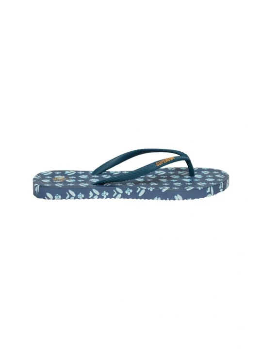 Foto van product Superdry & Co Teenslipper marine / lichtbruin