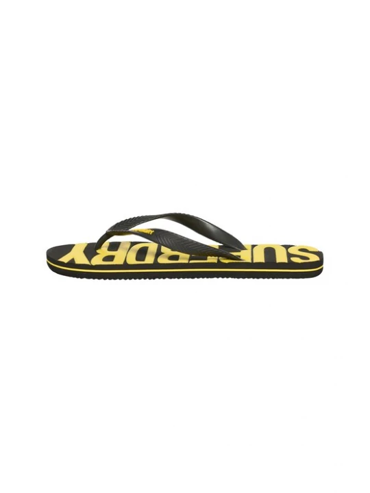 Foto van product Superdry & Co Teenslippers geel / zwart