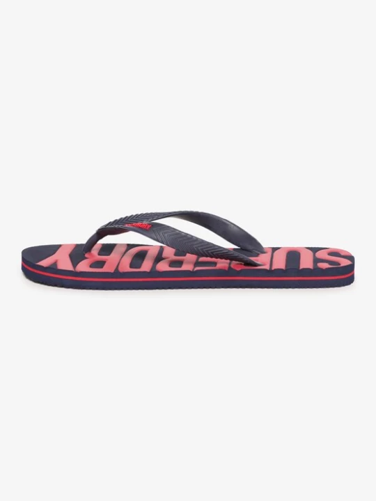 Foto van product Superdry & Co Teenslippers nachtblauw / rood
