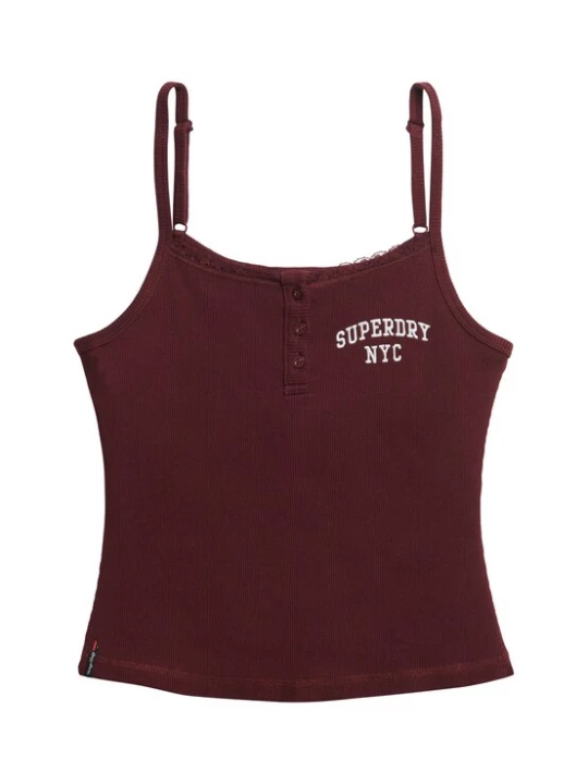 Foto van product Superdry & Co Top 'Athletic Essentials' bloedrood