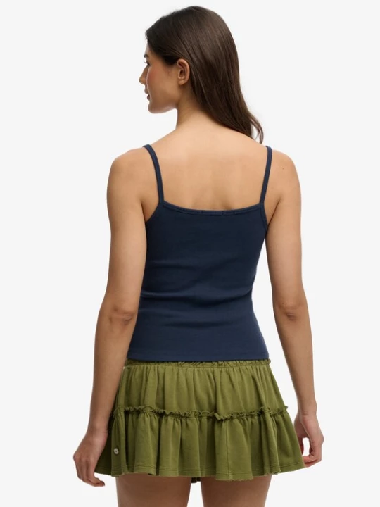 Foto van product Superdry & Co Top 'Athletic Essentials' crème / navy