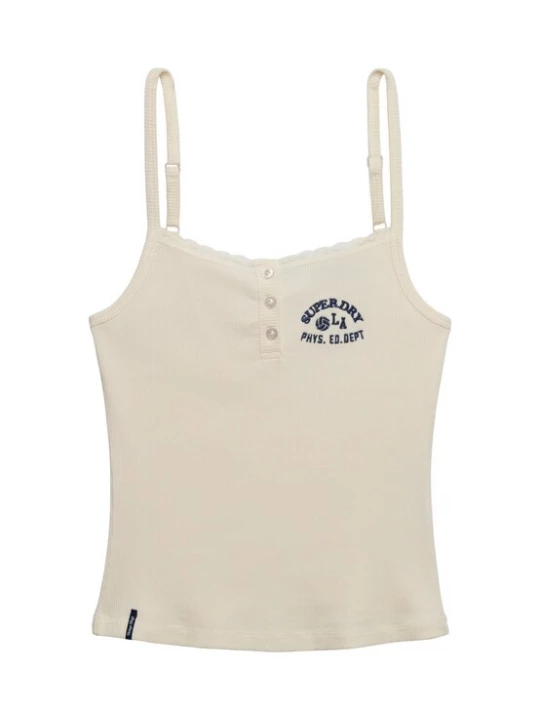 Foto van product Superdry & Co Top 'Athletic Essentials' donkerblauw / wolwit