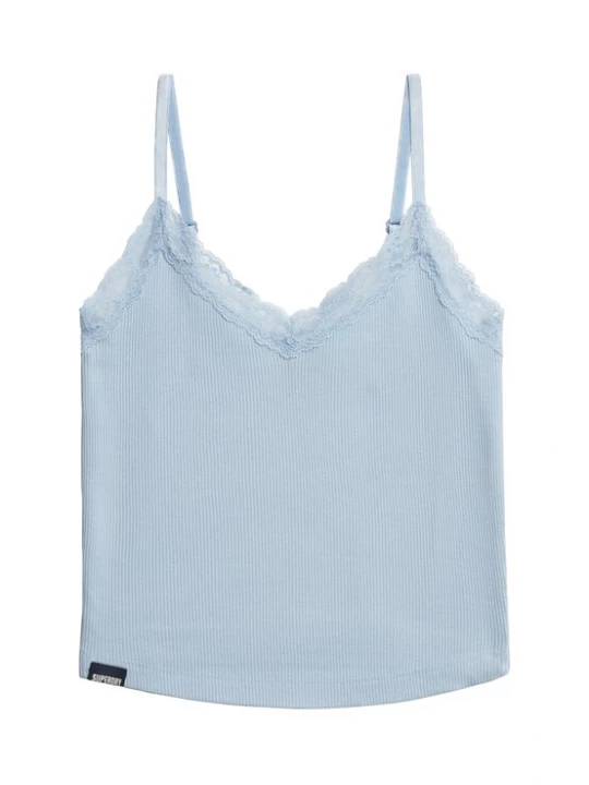 Foto van product Superdry & Co Top 'Essential' lichtblauw