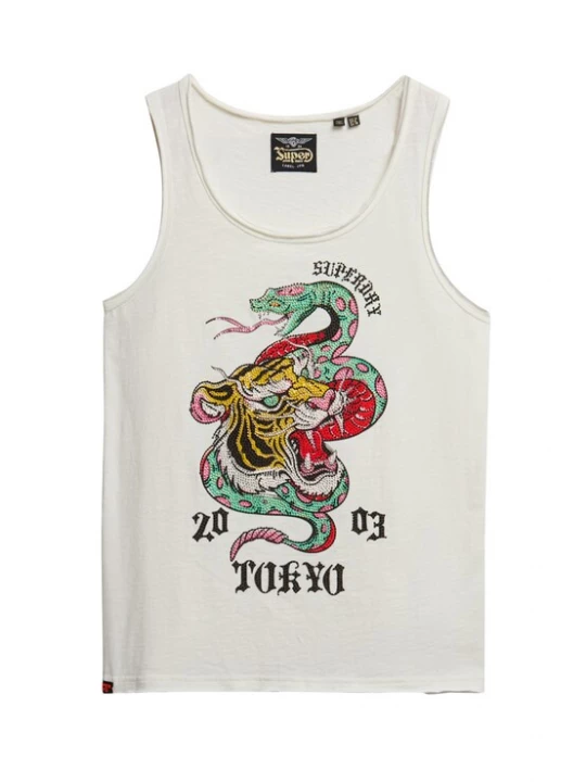 Foto van product Superdry & Co Top gemengde kleuren / wit