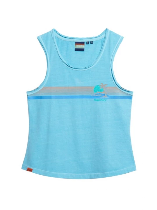 Foto van product Superdry & Co Top lichtblauw / lichtgrijs