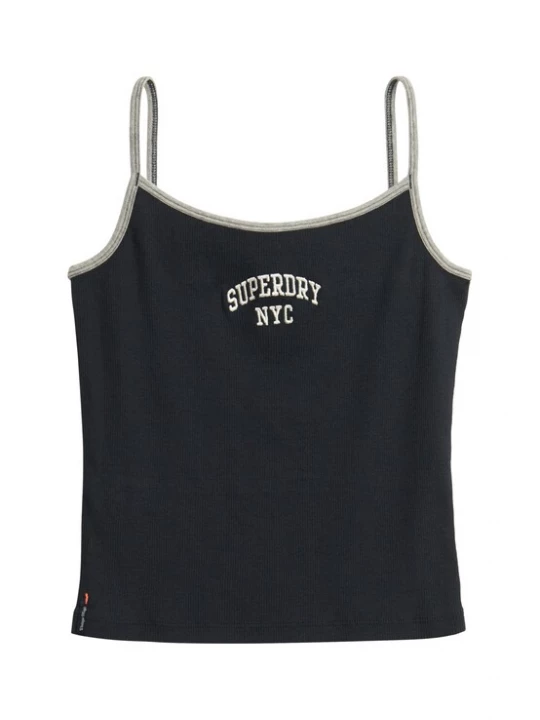 Foto van product Superdry & Co Top marine / grijs / wit