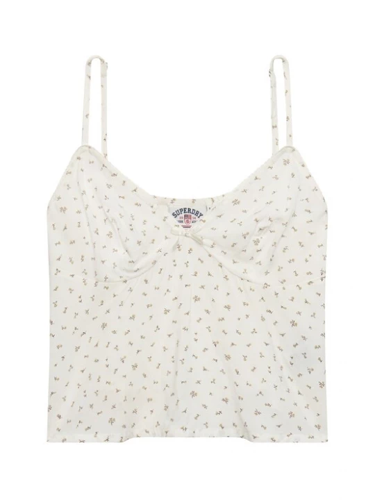 Foto van product Superdry & Co Top safraan / wit