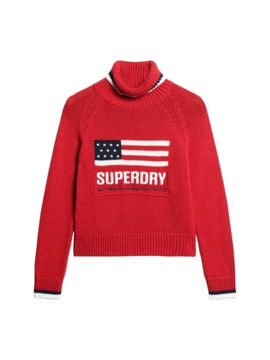Foto van product Superdry & Co Trui 'Americana' blauw / rood / wit
