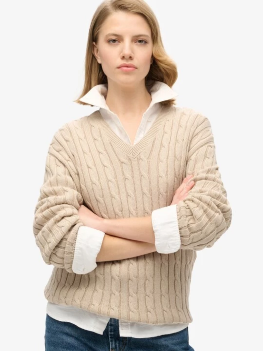 Foto van product Superdry & Co Trui beige