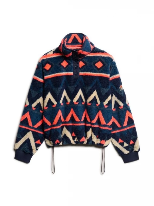 Foto van product Superdry & Co Trui beige / marine / koraal / zwart