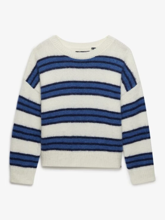 Foto van product Superdry & Co Trui blauw / wit