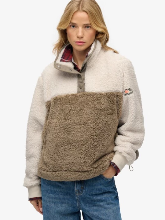 Foto van product Superdry & Co Trui crème / donkerbeige