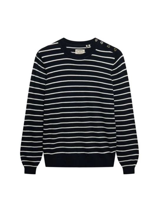 Foto van product Superdry & Co Trui crème / zwart