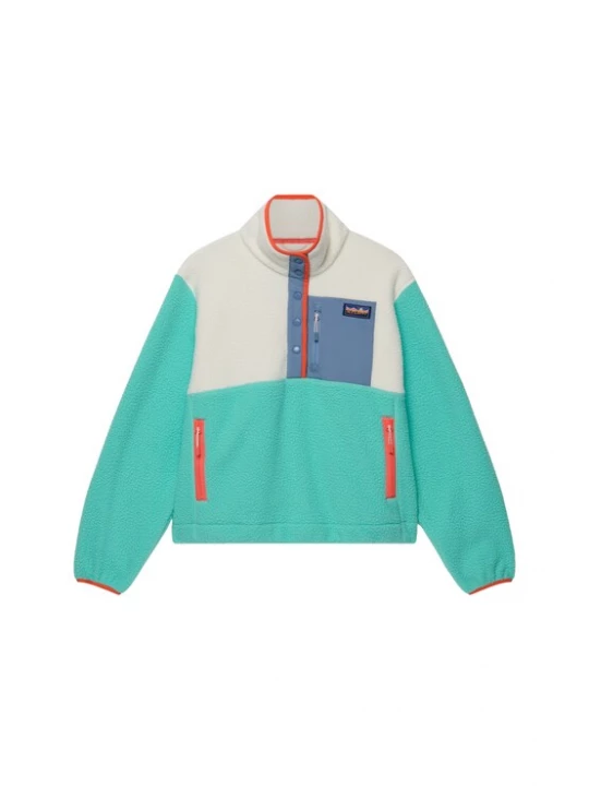 Foto van product Superdry & Co Trui ecru / lichtblauw / mintgroen