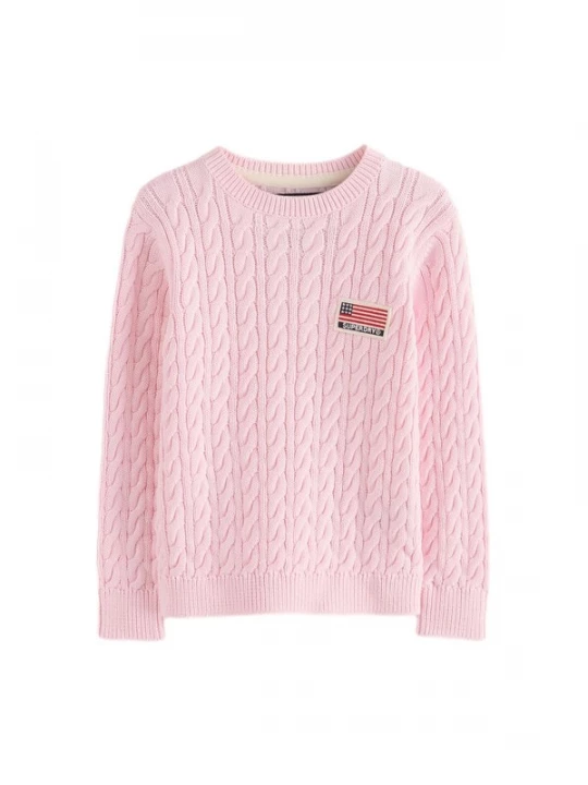 Foto van product Superdry & Co Trui ecru / navy / lichtroze / rood
