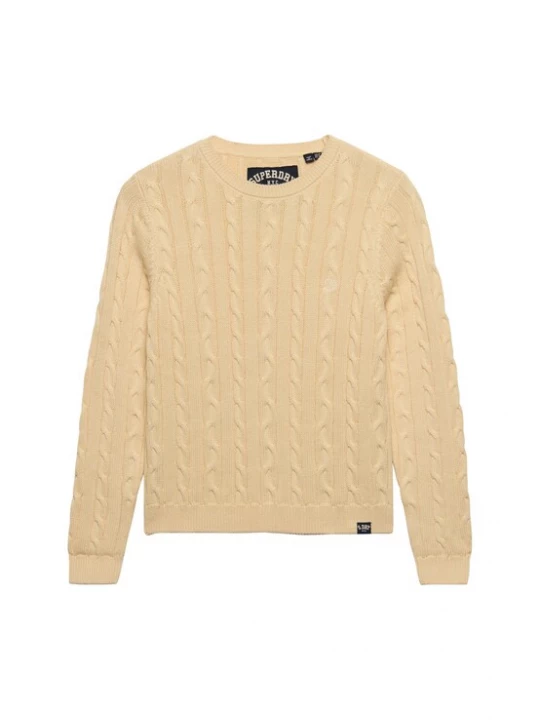 Foto van product Superdry & Co Trui 'Essentials' pasteelgeel