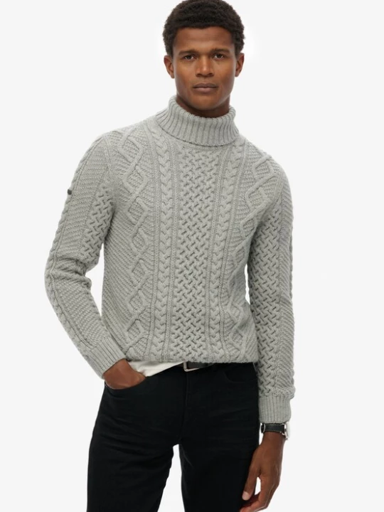 Foto van product Superdry & Co Trui 'Jacob' lichtgrijs
