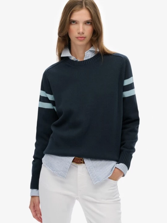 Foto van product Superdry & Co Trui marine / opaal