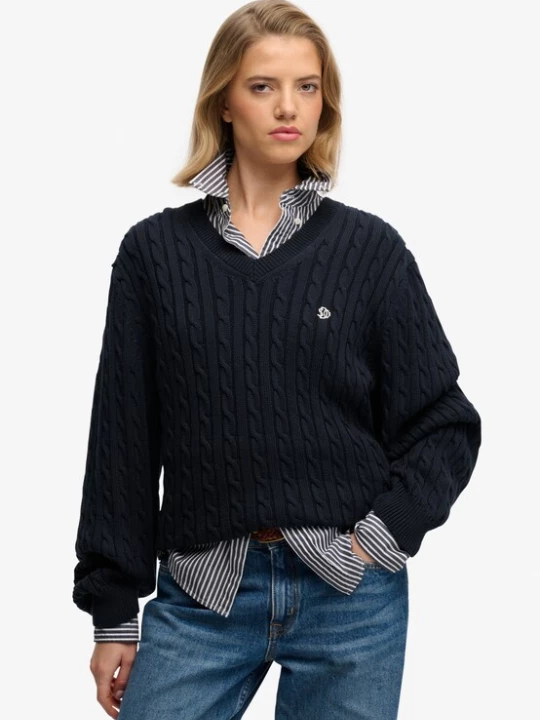 Foto van product Superdry & Co Trui navy