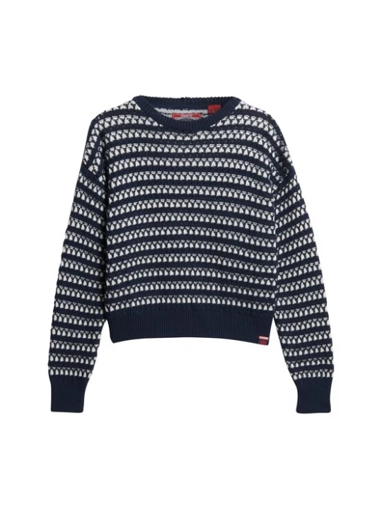 Foto van product Superdry & Co Trui navy / wit