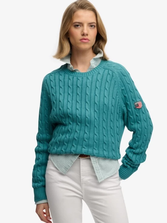 Foto van product Superdry & Co Trui petrol