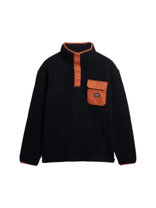Foto van product Superdry & Co Trui roestbruin / zwart