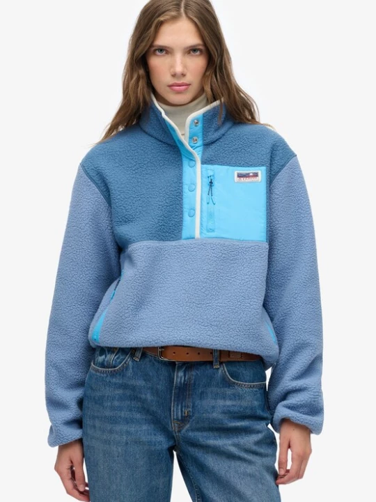 Foto van product Superdry & Co Trui royal blue / koningsblauw / duifblauw / lichtblauw