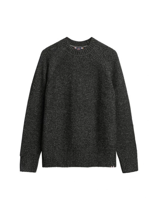 Foto van product Superdry & Co Trui zwart gemêleerd