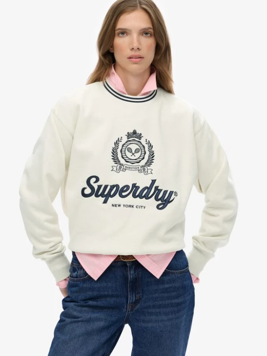 Foto van product Superdry & Co Trui zwart / wolwit