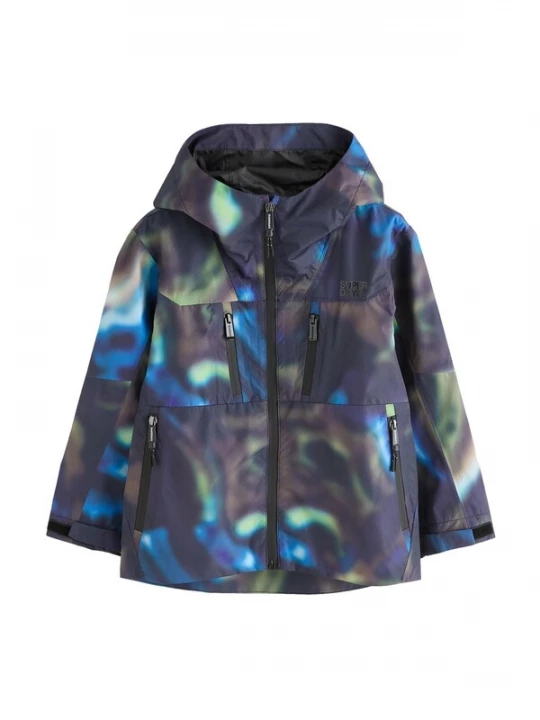 Foto van product Superdry & Co Tussenjas blauw / navy / groen / wit