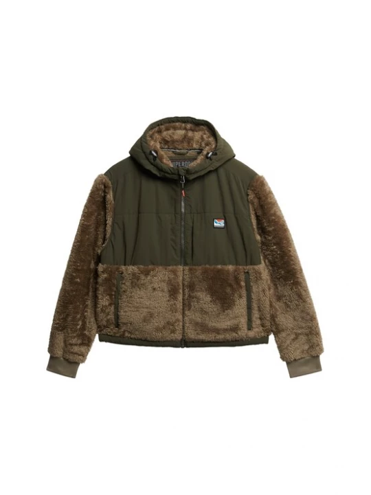 Foto van product Superdry & Co Tussenjas bruin / donkergrijs