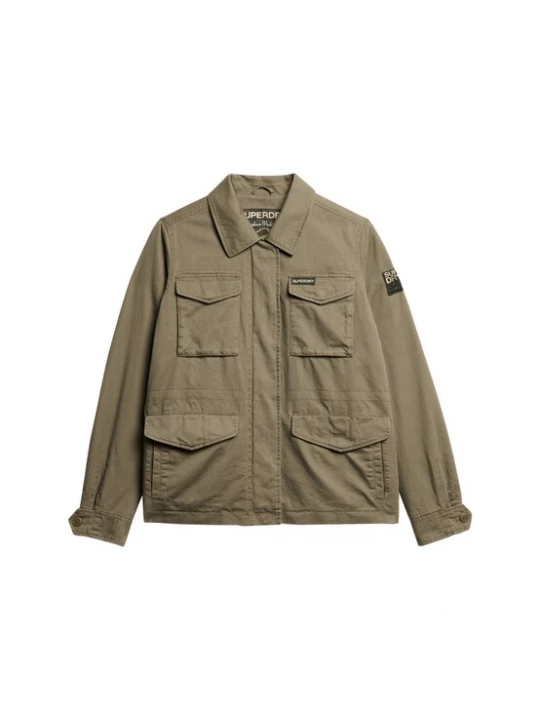 Foto van product Superdry & Co Tussenjas cognac / olijfgroen / zwart / wit