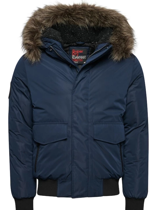 Foto van product Superdry & Co Tussenjas 'Everest' marine / bruin / zwart