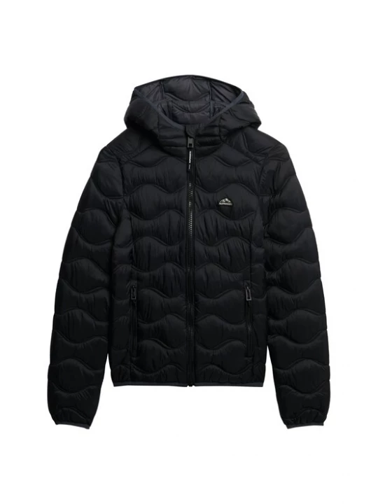 Foto van product Superdry & Co Tussenjas 'Fuji' lichtgrijs / zwart
