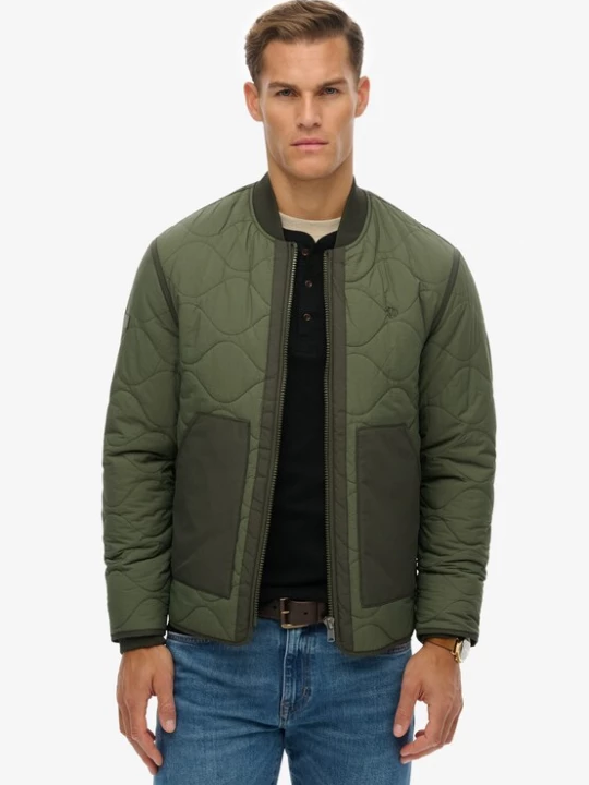 Foto van product Superdry & Co Tussenjas groen