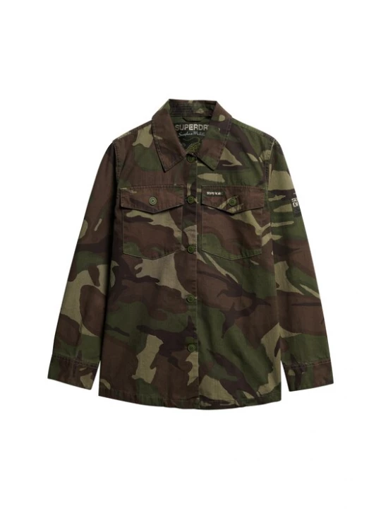 Foto van product Superdry & Co Tussenjas groen / gemengde kleuren