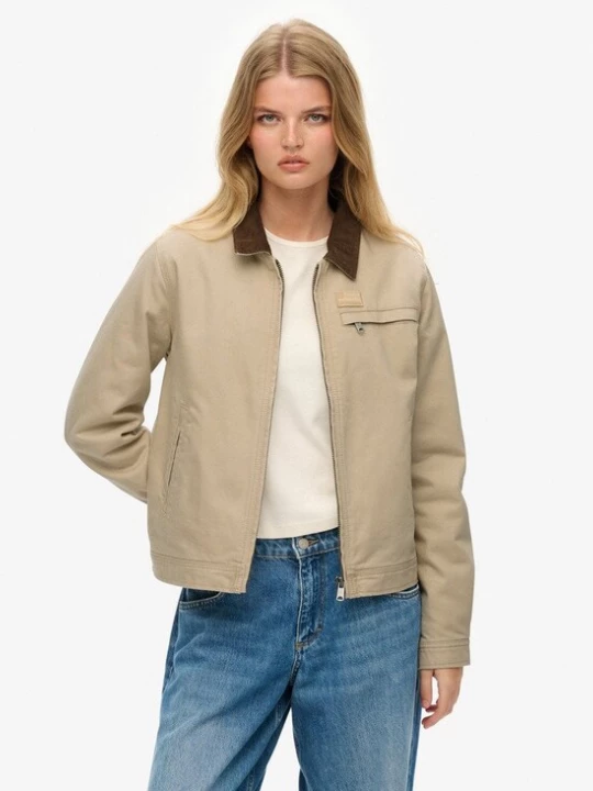 Foto van product Superdry & Co Tussenjas lichtbruin